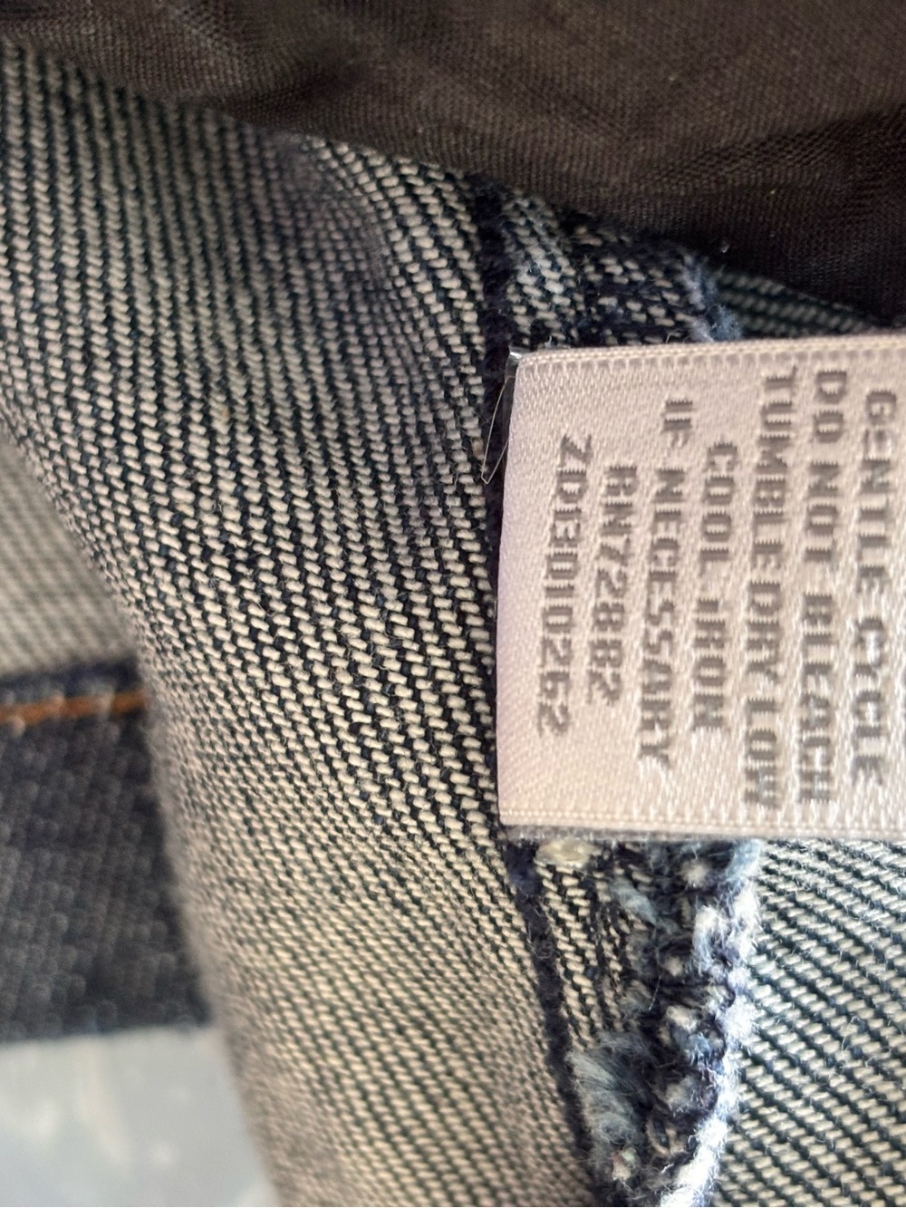 Fashion Bug Y2K Denim Jacket EUC Size 12 - Picture 6 of 8